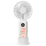 XPower F14 HX174-L1 F14 2合1 迷你手提/座檯充電風扇 (罐頭豬LuLu)